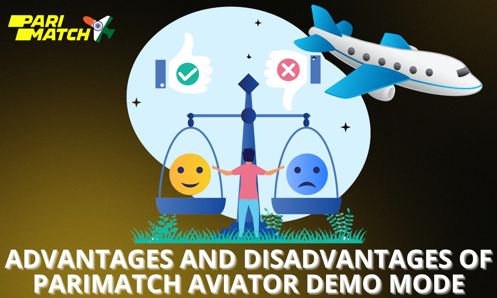 Advantages and disadvantages of Parimatch Aviator demo mode