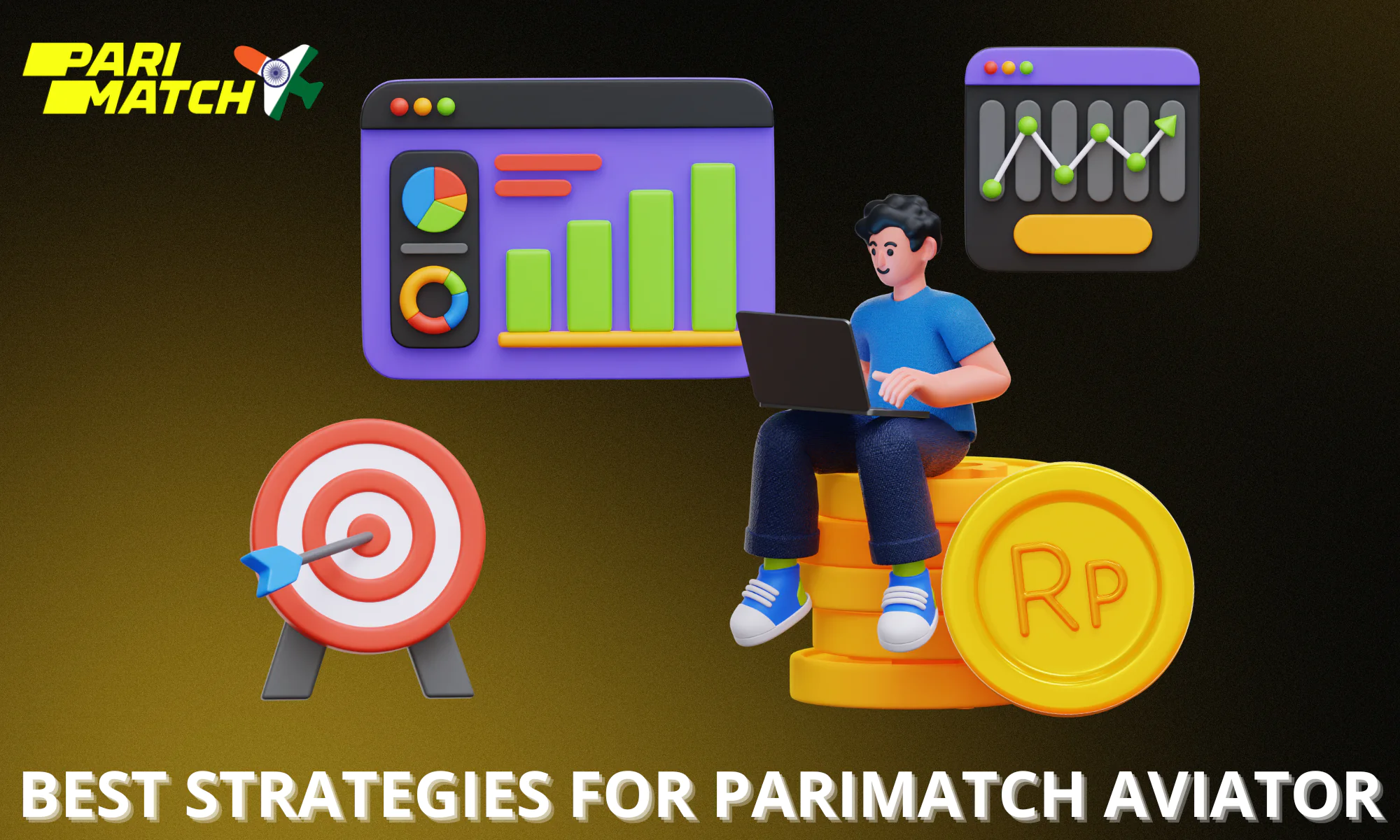 List of the best available strategies for winning in Parimatch Aviator