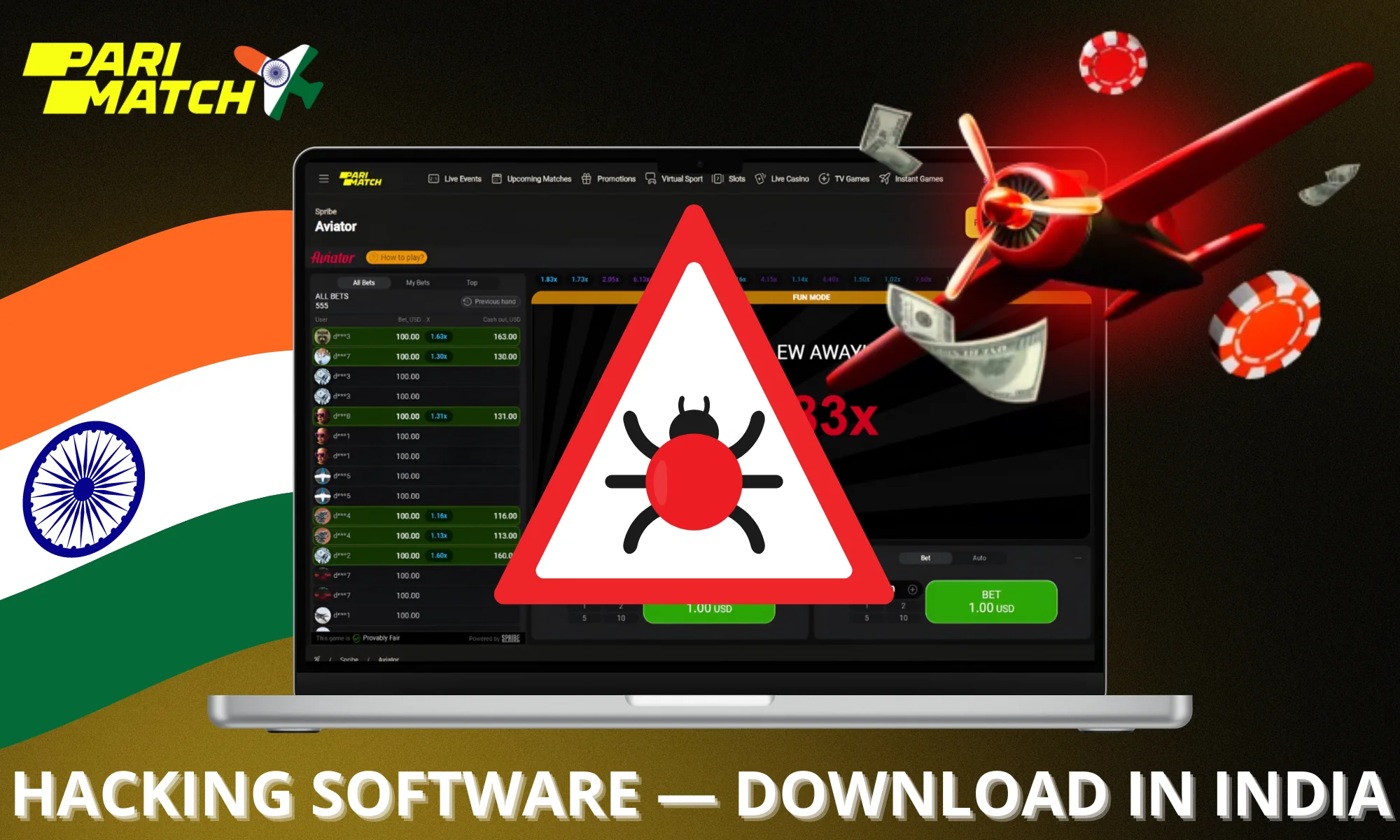 How to download Parimatch Aviator Hacking Software