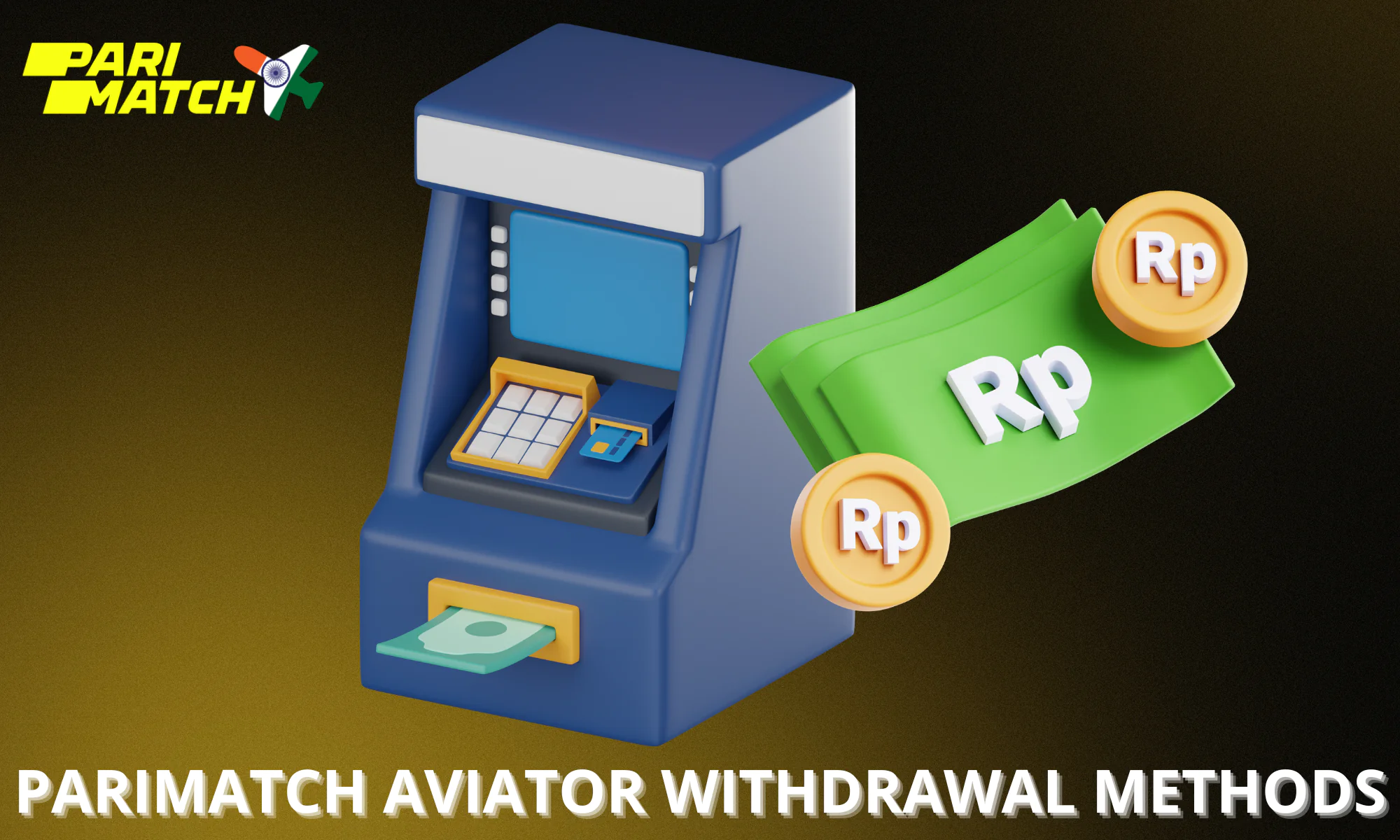 List of all available withdrawal methods in Parimatch Aviator