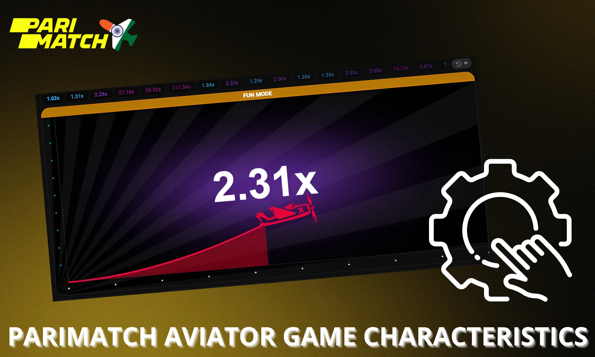 Learn more about Parimatch Aviator game features