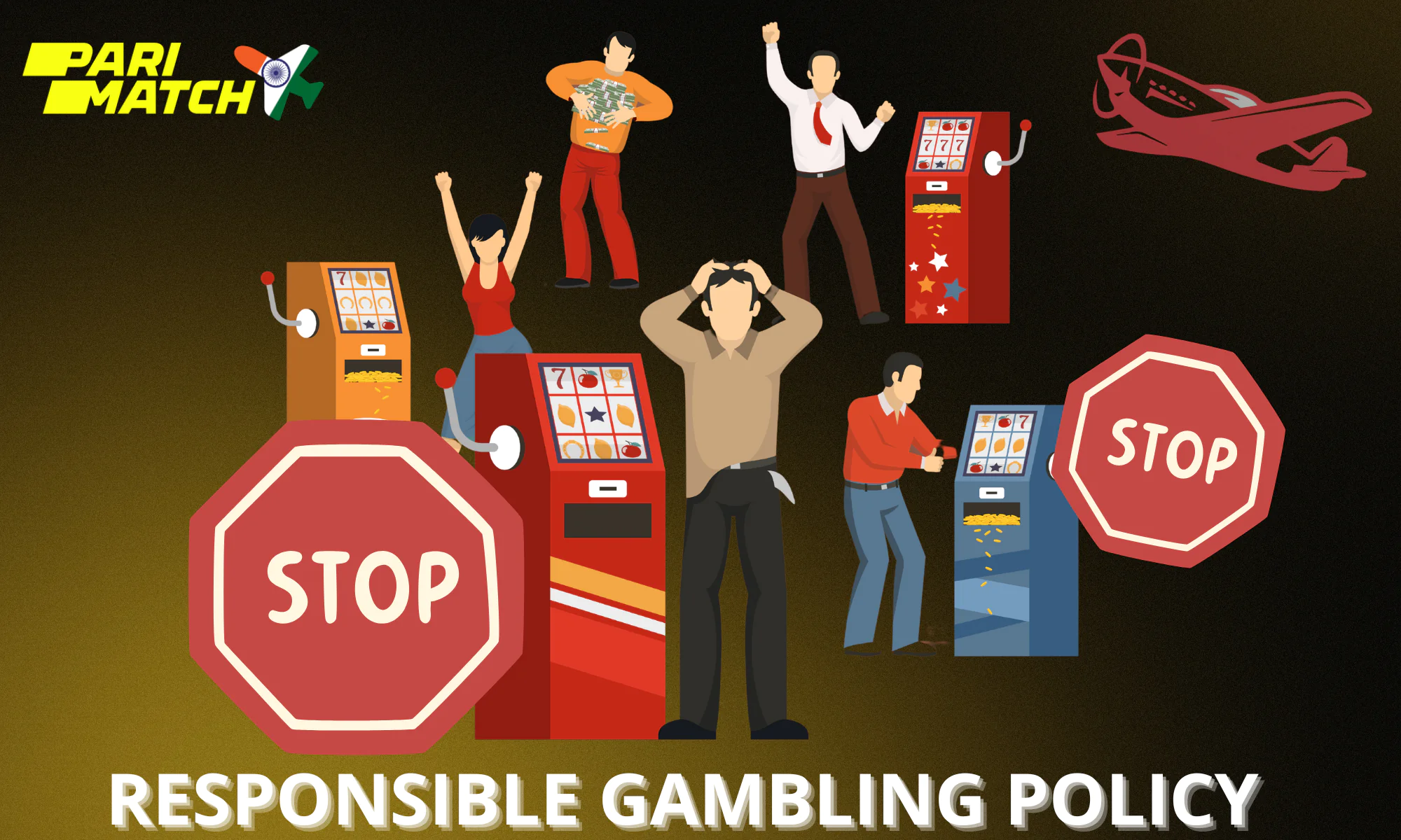 Parimatch adheres to the responsible gaming policy and helps its users